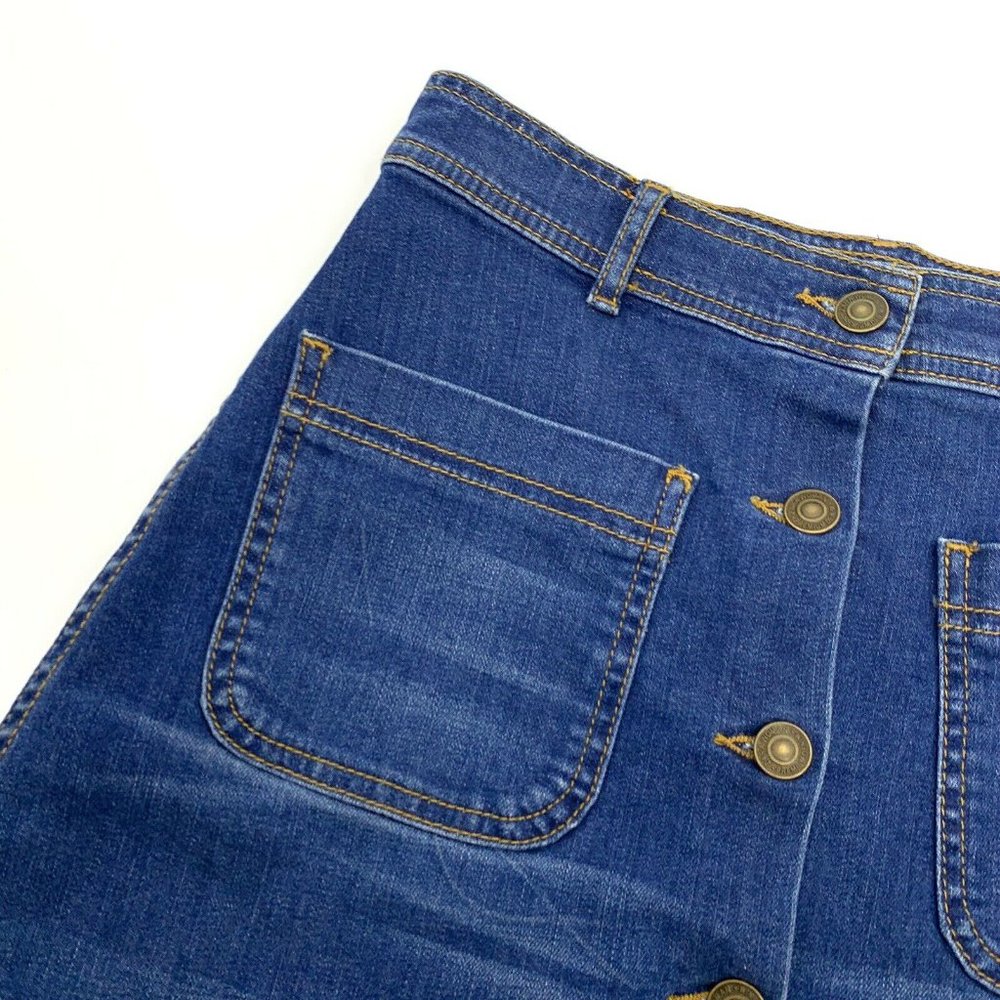 Zara Denim Skirt - Picture 4 of 9